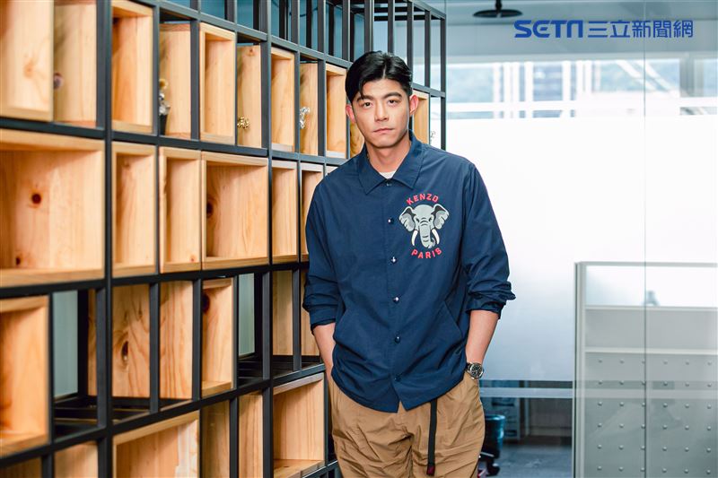 王柏傑三立新聞網專訪。（圖／記者楊澍攝影）