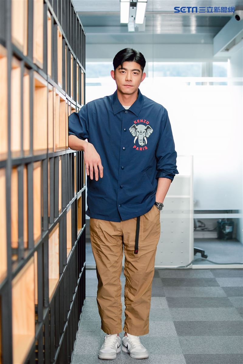 王柏傑三立新聞網專訪。（圖／記者楊澍攝影）