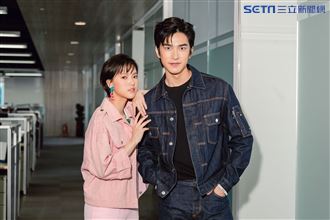 曾敬驊、項婕如三立新聞網專訪。（圖／記者楊澍攝影）