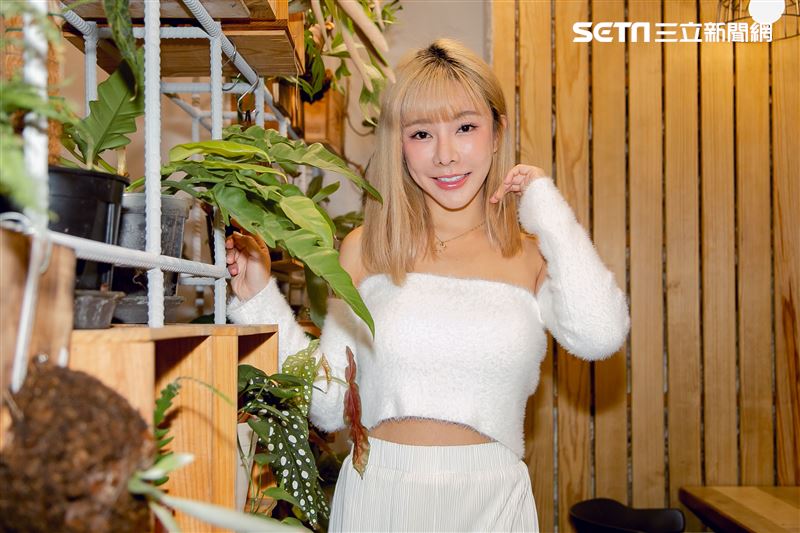 巫苡萱三立新聞網專訪。（圖／記者楊澍攝影）