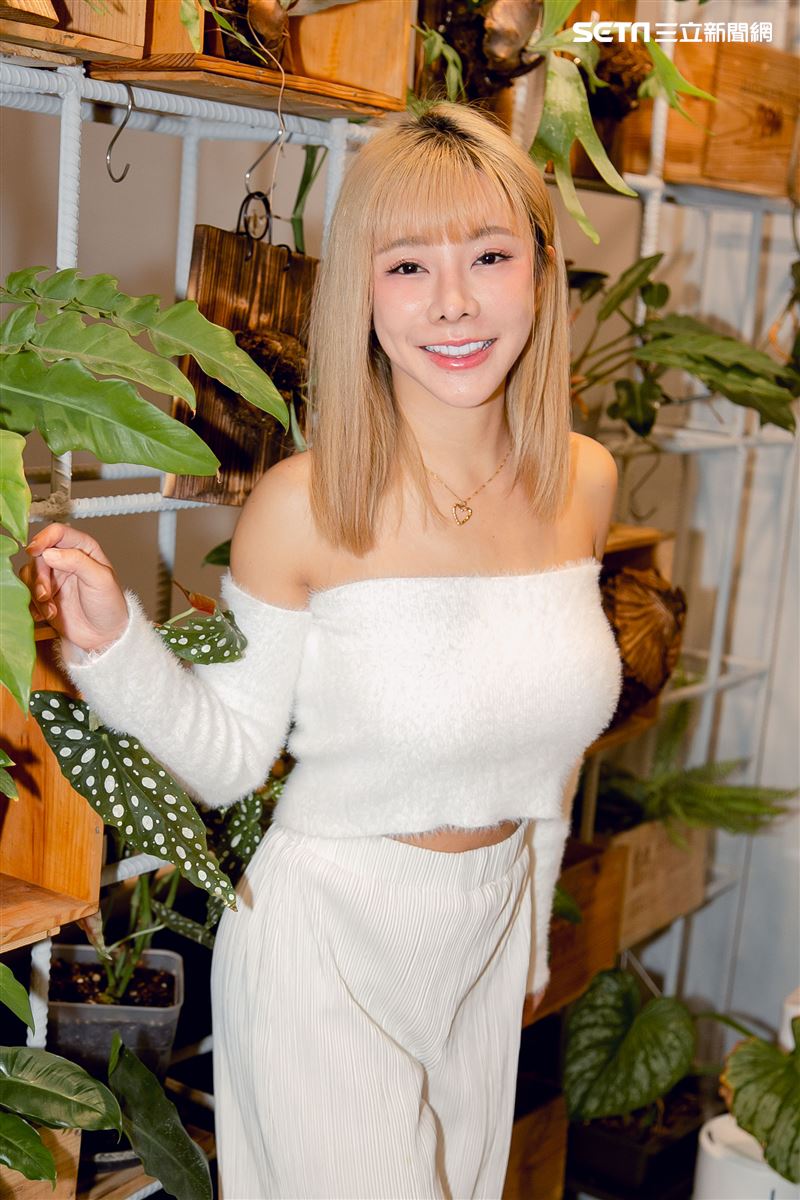 巫苡萱三立新聞網專訪。（圖／記者楊澍攝影）