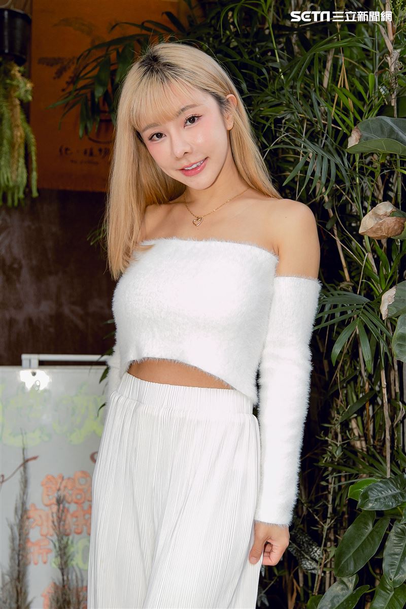 巫苡萱三立新聞網專訪。（圖／記者楊澍攝影）