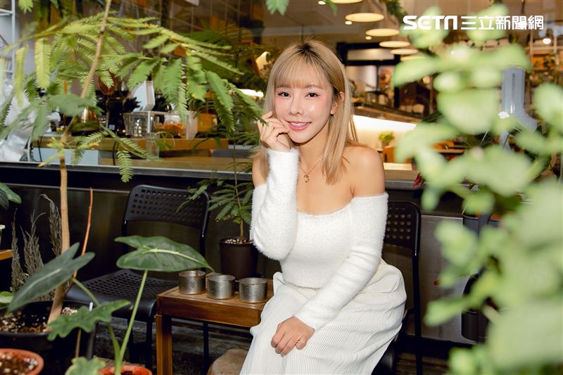 巫苡萱三立新聞網專訪。（圖／記者楊澍攝影）