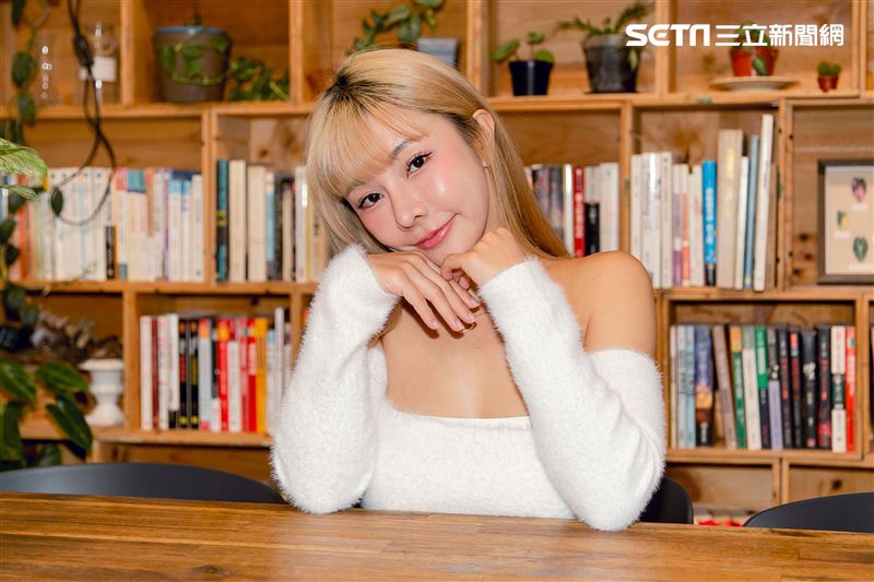 巫苡萱三立新聞網專訪。（圖／記者楊澍攝影）