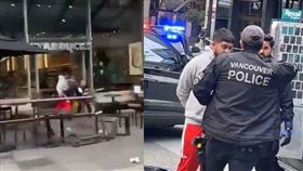 手機,加拿大,溫哥華市,艾希莉,高薩,凱西,施密特,抽菸（圖／翻攝自推特）