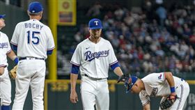 ▲狄格隆（Jacob deGrom）開幕戰3.2局失5分退場。（圖／美聯社／達志影像）