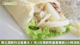 名家專用／不論那裡做的潤餅，1份熱量約300到500大卡，以60公斤成人為例，要慢跑約2小時才能消耗這些熱量。（勿用）