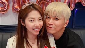 蕭景鴻 邱馨葦（圖／翻攝自邱馨葦臉書）