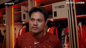 張育成紅襪開幕日名單。（圖／AP/SNTV 授權）