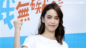 陳庭妮出席公益活動。（記者邱榮吉/攝影）