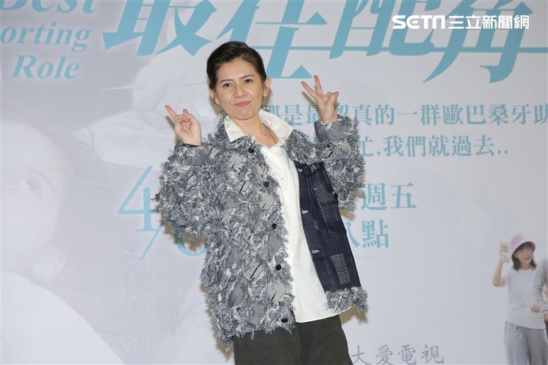 游安順、郭昱晴、潘奕如、雷洪、伊正、張翰出席《最佳配角》新戲記者會。（圖／記者楊澍攝影）