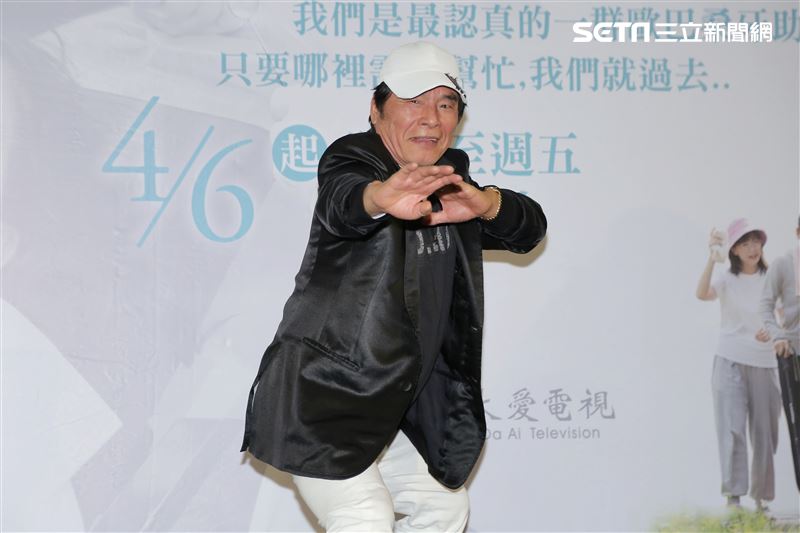 游安順、郭昱晴、潘奕如、雷洪、伊正、張翰出席《最佳配角》新戲記者會。（圖／記者楊澍攝影）