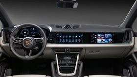 ▲保時捷Cayenne全新的顯示介面和操控概念設計。（圖／Porsche提供）