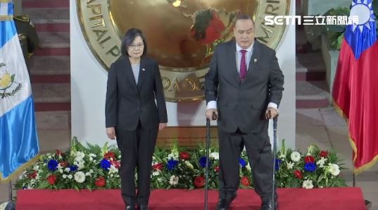 蔡英文好感動！賈麥岱：瓜地馬拉是妳的家