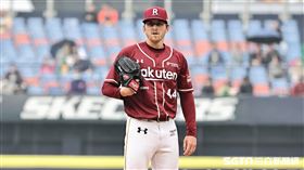 ▲中華職棒34年開幕戰，樂天桃猿先發投手威達爾。（圖／記者劉彥池攝影）