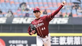 ▲中華職棒34年開幕戰，樂天桃猿先發投手威達爾。（圖／記者劉彥池攝影）