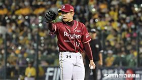 ▲中華職棒34年開幕戰，樂天桃猿投手陳冠宇。（圖／記者劉彥池攝影）