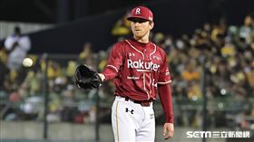 ▲中華職棒34年開幕戰，樂天桃猿先發投手威達爾。（圖／記者劉彥池攝影）