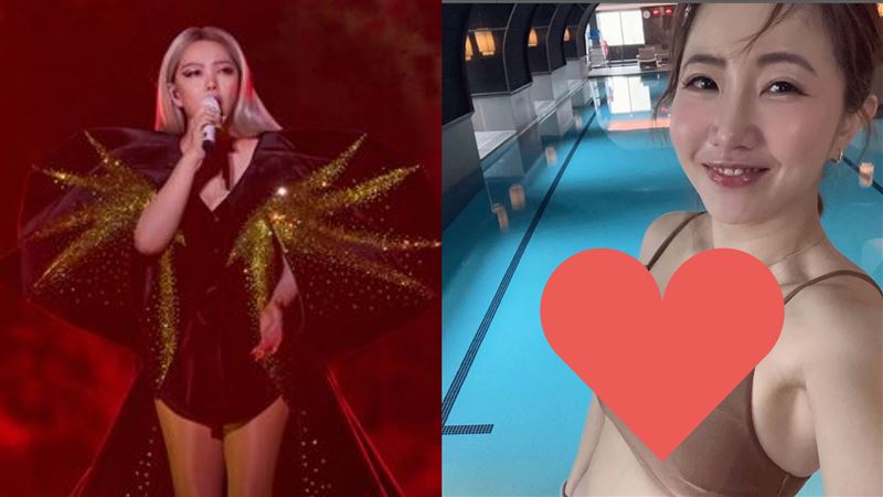 靠阿妹跳出腰線　謝忻比基尼洩超胸上圍