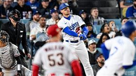 ▲K湯弟（Trayce Thompson）單場3響砲8分打點。（圖／翻攝自道奇推特）