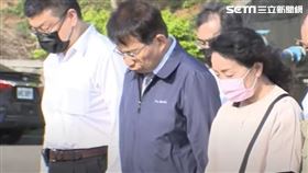 交通部長王國材出席0402太魯閣號事故追思會,翻攝畫面