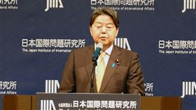 日外相批俄侵烏  動搖基於法治的國際秩序日本外相林芳正20日在日本國際問題研究所（JIIA）的論壇演講時說，俄羅斯侵略烏克蘭從根本動搖了基於法治的國際秩序。對和平安全有責的聯合國安理會功能不彰。中央社記者楊明珠東京攝  112年2月20日