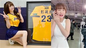 短今分享自己背號與「恰恰」彭政閔之間的小故事。（圖／翻攝自sammie_923 IG）