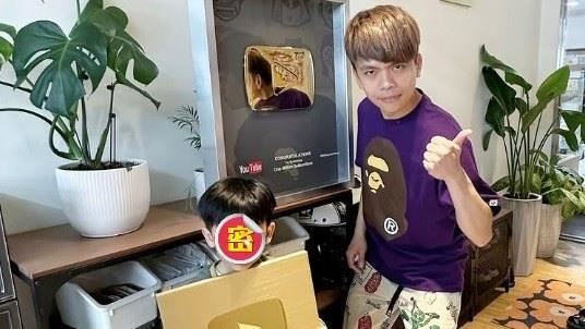 蔡桃貴收YT百萬金牌　蔡阿嘎曝超狂戰績