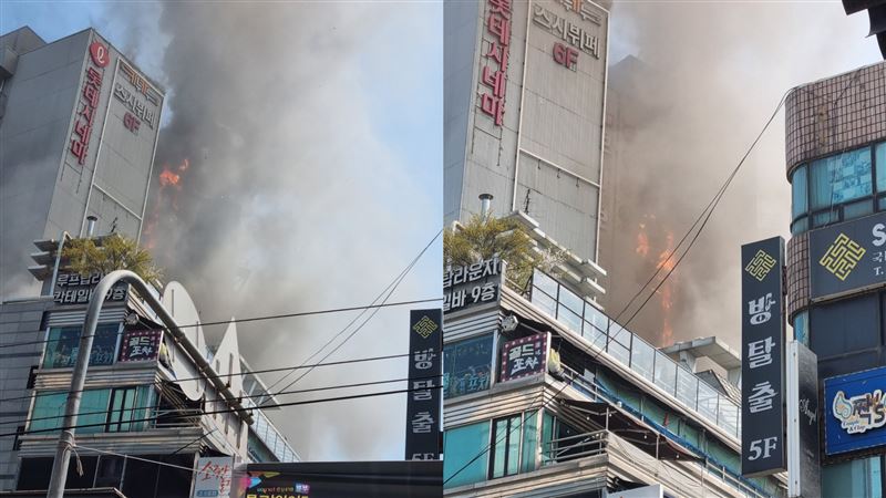 南韓仁川樂天電影院大火　灌救進度曝光