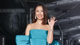 星光大道林心如性感禮服走紅毯。（記者邱榮吉、楊澍/攝影）