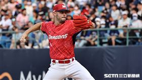 ▲富邦悍將主場開幕戰，味全龍先發投手布里悍。（圖／記者劉彥池攝影）