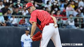 ▲富邦悍將主場開幕戰，味全龍先發投手布里悍。（圖／記者劉彥池攝影）