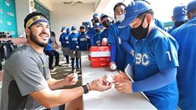 ▲Shawn Morimando（象魔力）韓國京畿道一山少年野球團。（圖／中信兄弟球團提供）