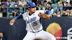 ▲富邦悍將主場開幕戰，投手賴智垣。（圖／記者劉彥池攝影）