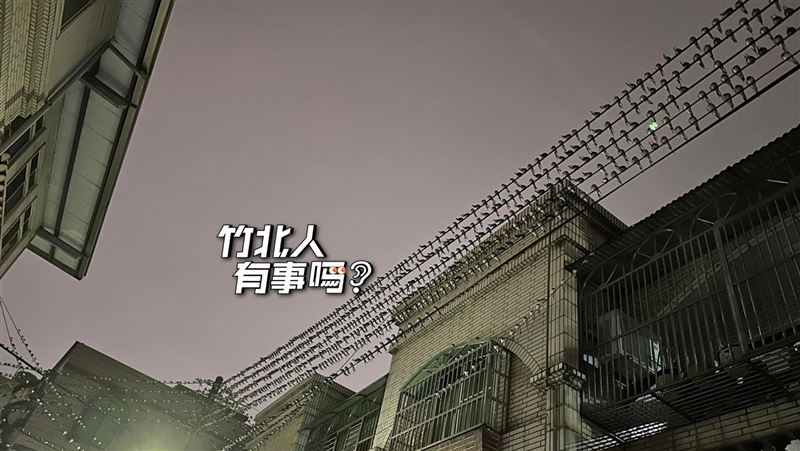 新竹驚見「空中5線譜」居民崩潰：都是屎