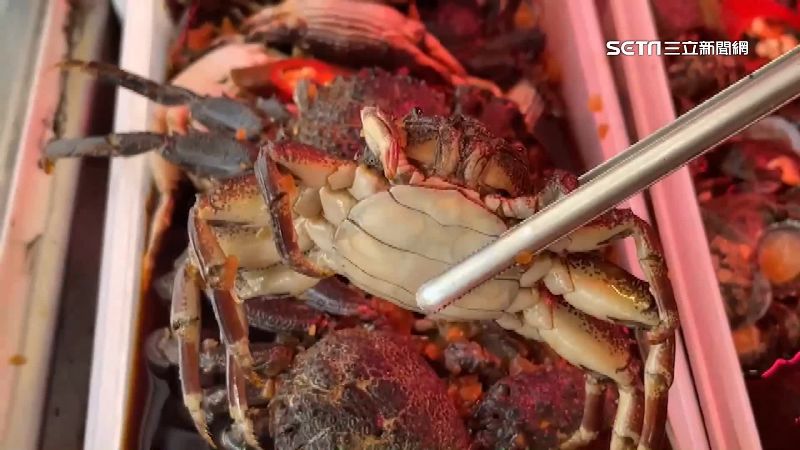 清明大啖「白底蟹」　生醃、煮米粉超鮮美