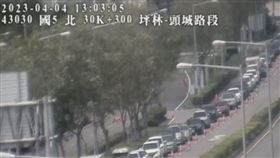  ▲清明連假第四天國道路況。（圖／高公局）