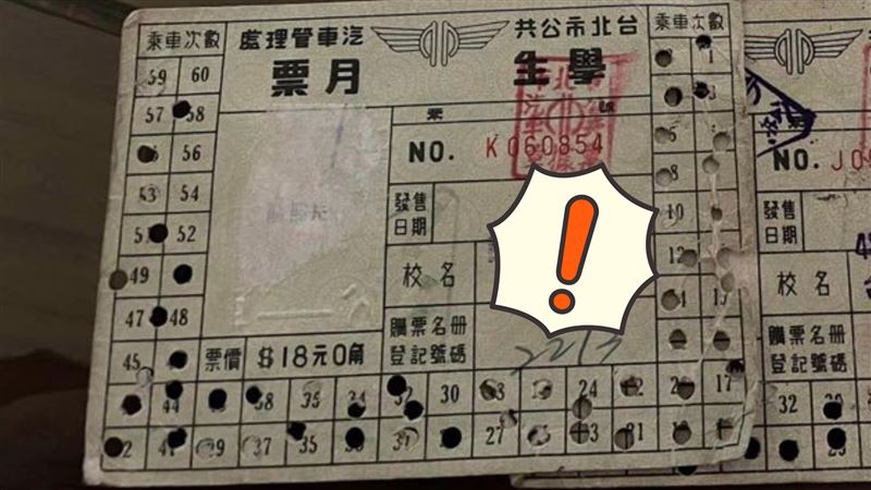 老家挖出50年前學生月票　網見校名跪了
