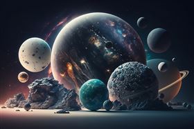 天文,行星,星座,星球,水星,金星,火星,木星,土星,天王星,冥王星（圖／pixabay）