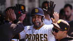 ▲克魯茲（Nelson Cruz）接替馬查多（Manny Machado）打擊敲出本季首轟。（圖／美聯社／達志影像）