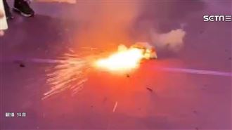 行動電源突冒火　台中動漫展遊客驚魂