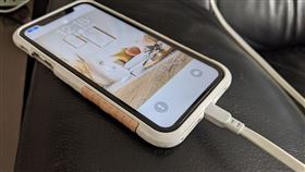 圖／記者谷庭攝,iPhone充電