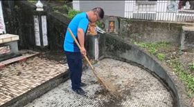 花蓮,掃墓,清明節,海南（圖／翻攝畫面）