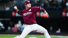 ▲宋家豪5日用9球抓到3個出局數，拿下生涯第90個中繼點。（圖／翻攝自東北樂天金鷲推特）