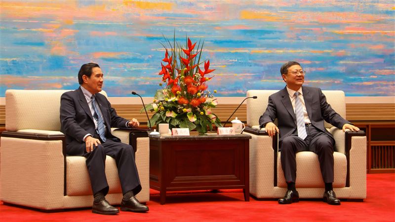 馬英九上海談ECFA：兩岸在生活上相互依賴