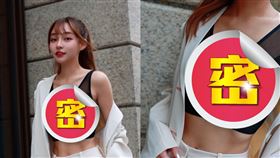 啦啦隊,林襄,樂天女孩,運動內衣,特寫