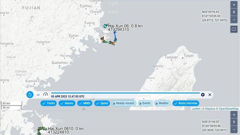 中共放話巡航台灣　網見「路線圖」全笑了