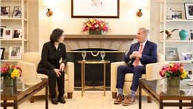 蔡英文,麥卡錫,美國,會晤