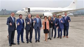 美國聯邦眾議院外交委員會主席麥考爾（Michael McCaul, R-TX）率團訪問台灣（圖／外交部提供）