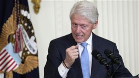 美國前總統柯林頓（Bill Clinton）（圖／美聯社）